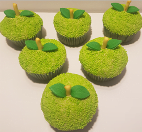 Appel/Kaneel cupcakes